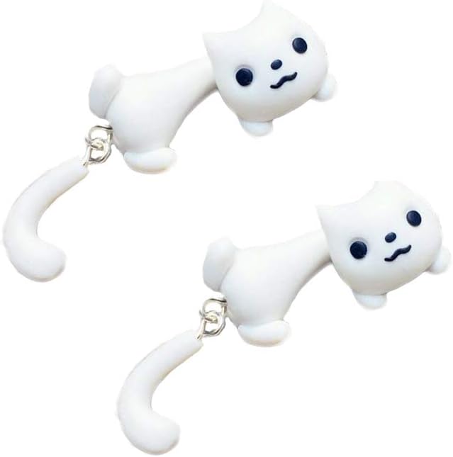 ZaH Pair of 925 Silver Earring Cartoon Animal Jewerly Gift Earring for Women, Men, Kids