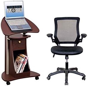 Home Square 2 Piece Office Set with Computer Desk and Chair