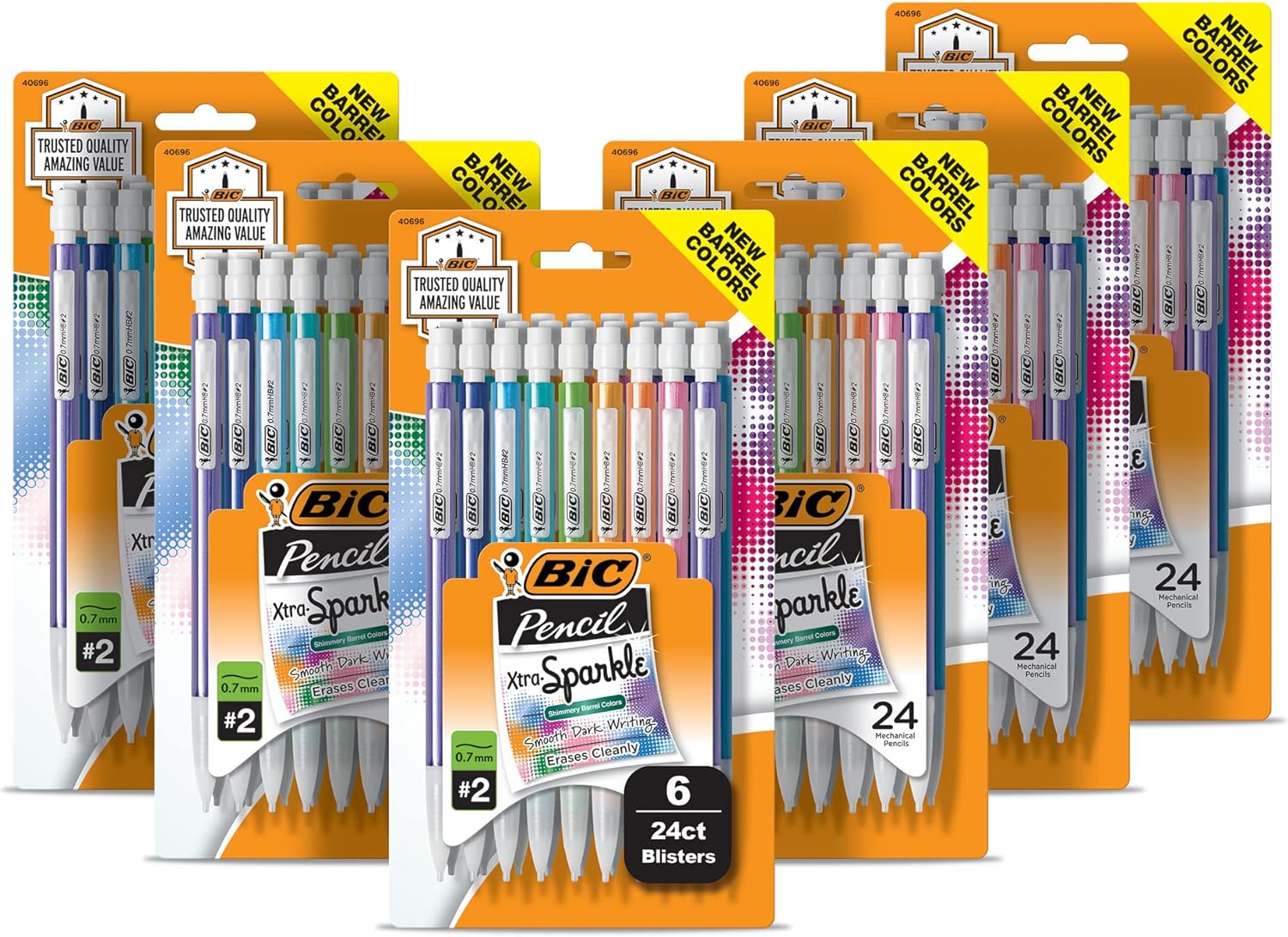  BIC Xtra Sparkle Mechanical Pencil 144CT 