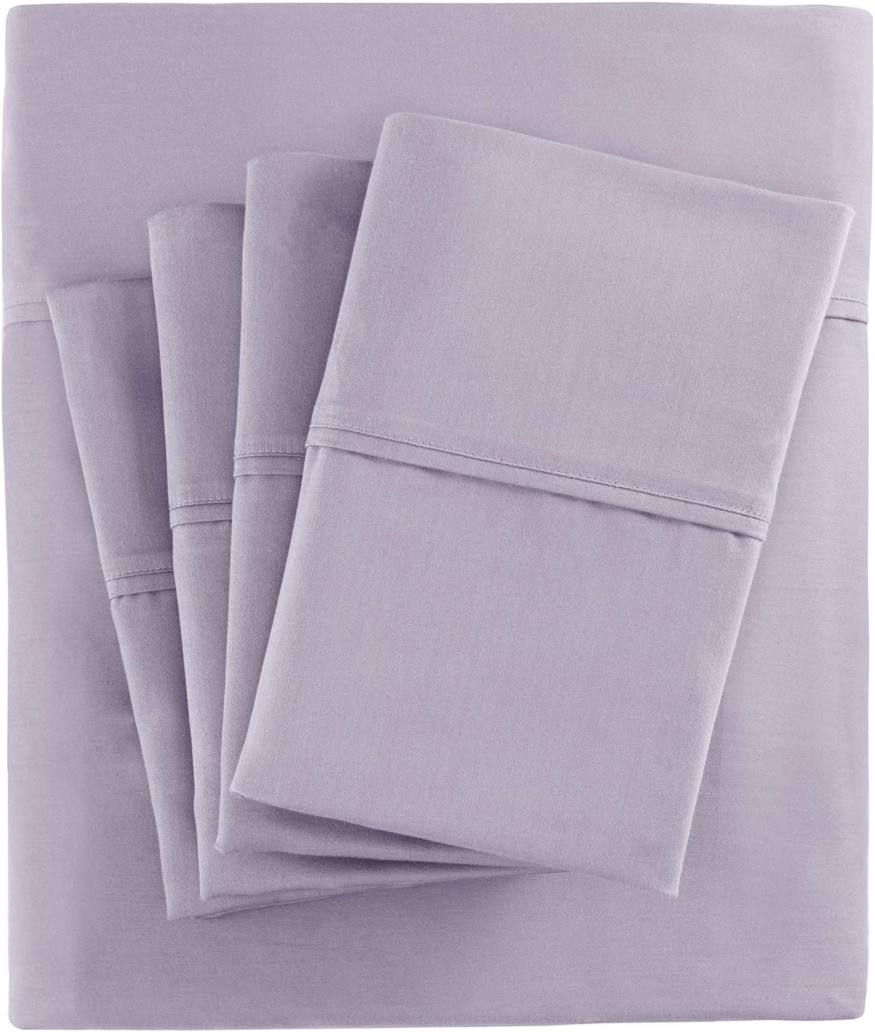 Washed and used them soon after purchase. Quality sheets that provide a nice sleeping experience and fit right. The elastic on the fitted sheets is good quality. We always use corner reinforcement straps so I can't speak to how they stay in place without them.