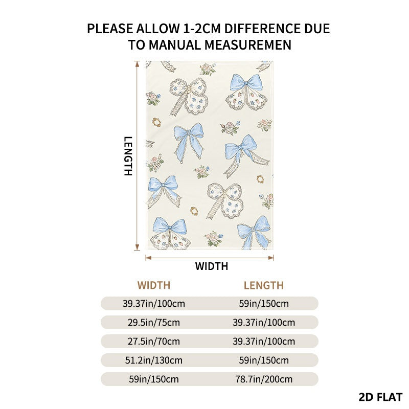 Printed flannel blanket, product mockup 3