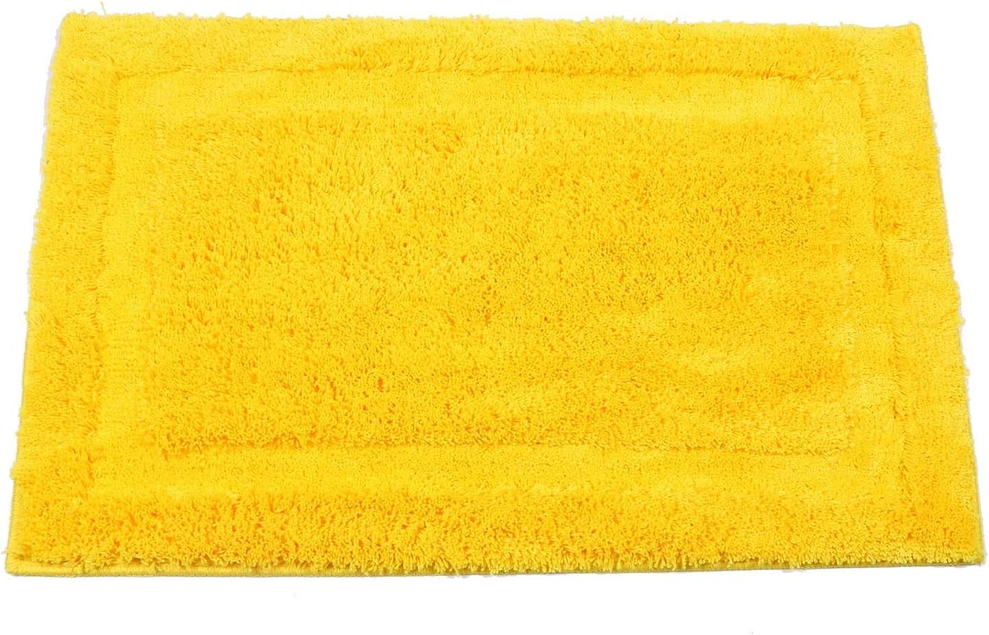 SHACOS Super Soft Bathroom Rug 20x32 Bath Mat Microfiber Absorbent Non Slip Bath Rug for Bathroom Indoor Doormat Machine Washable (20x32, Yellow)