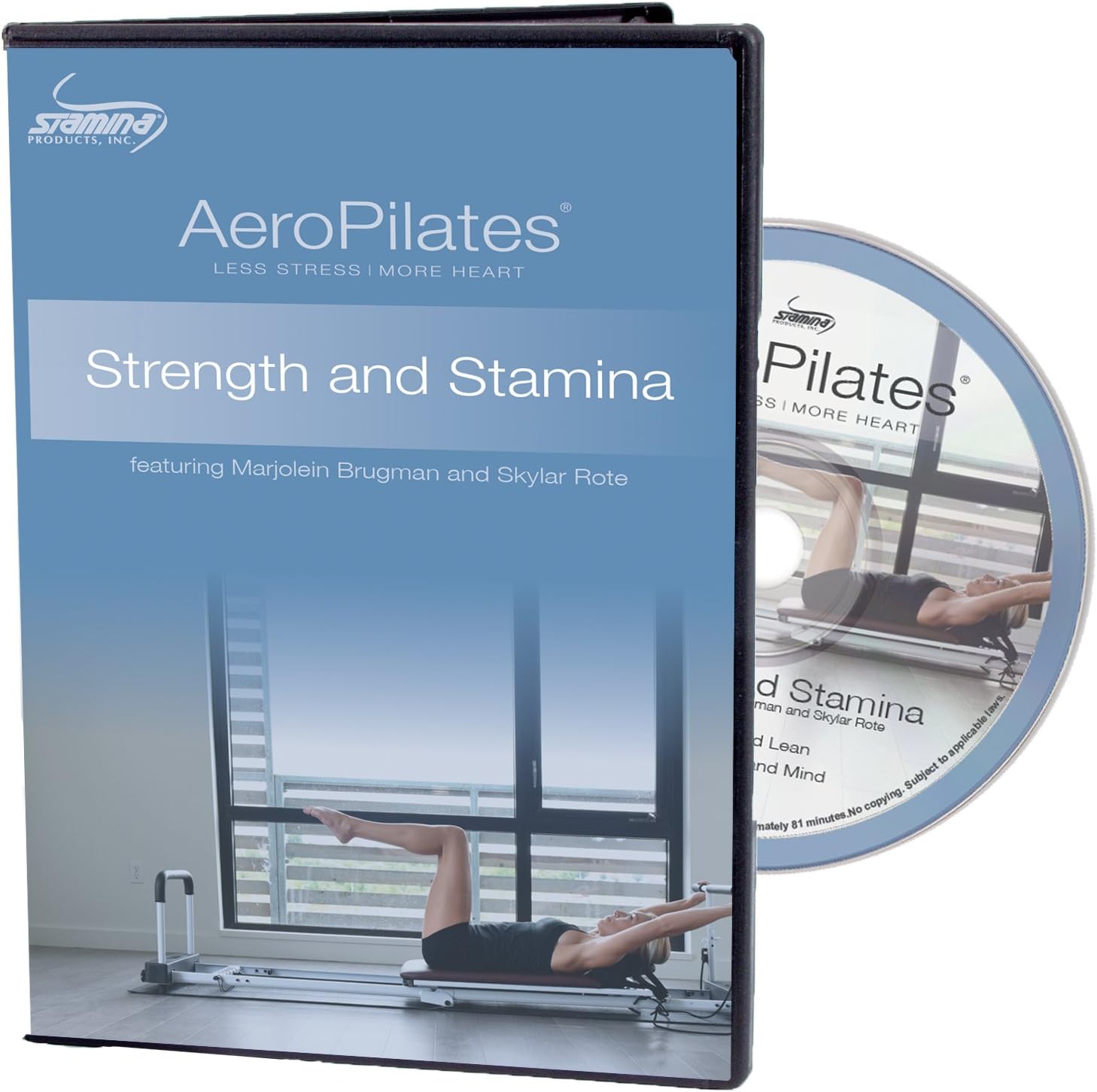 AeroPilates by Stamina Strength & Stamina Workout DVD (05-9133D)