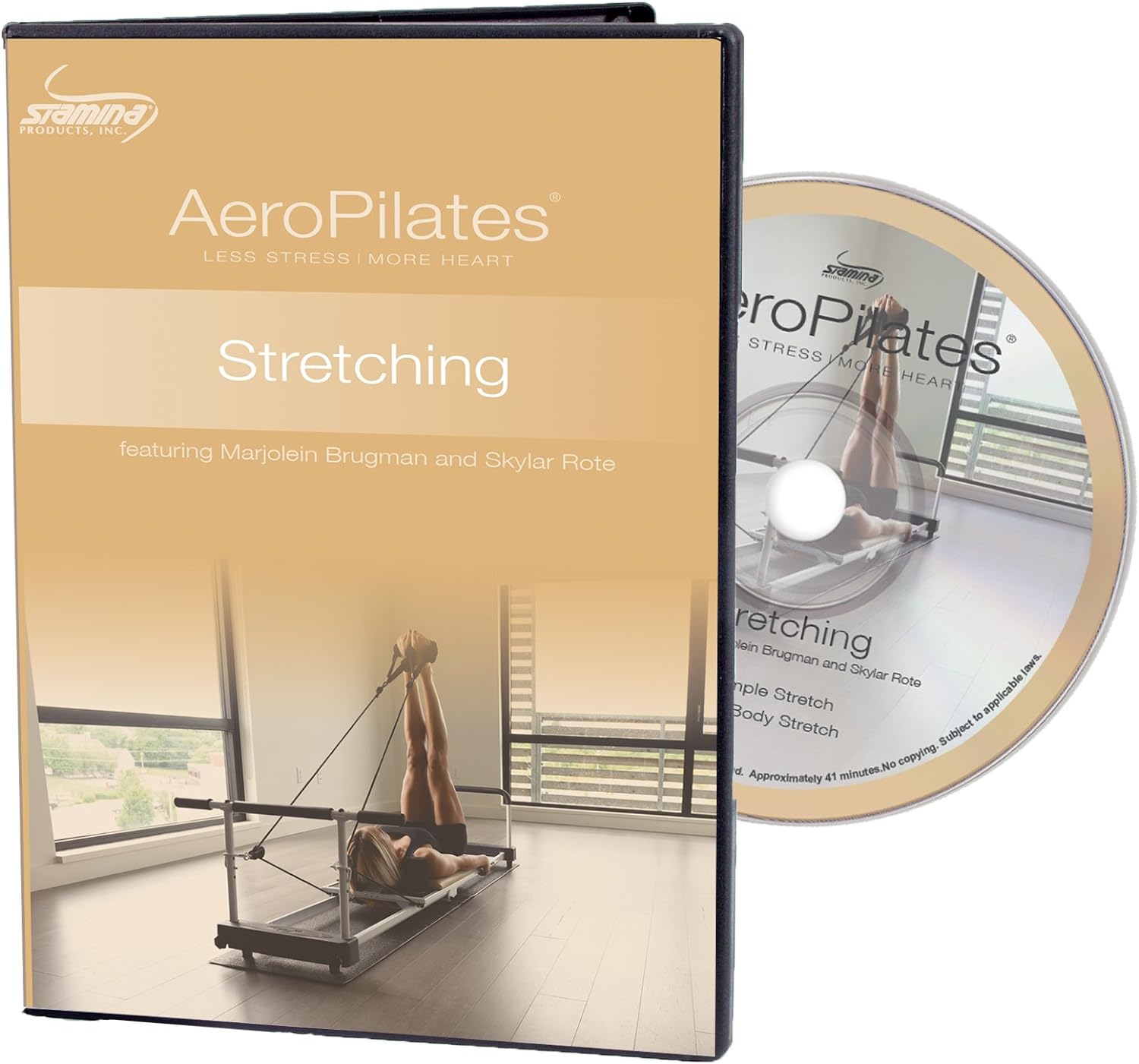 AeroPilates by Stamina Stretching Workout DVD (05-9136D)