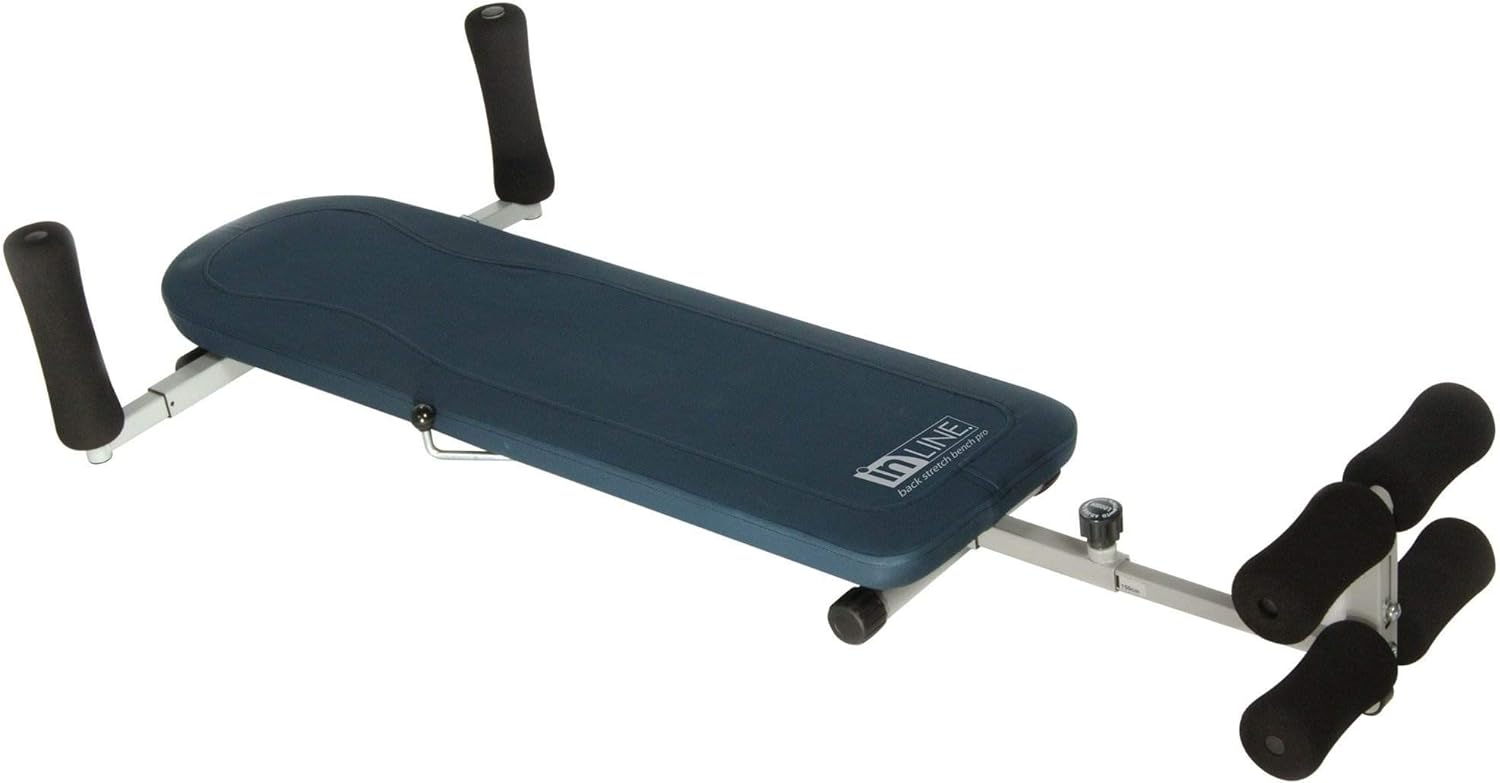 Stamina InLine Bench - Back Stretch Decompression Bench - Inversion Table Workout Bench for Home Workout - Up to 250 lbs Weight Capacity