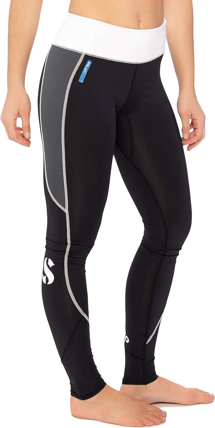 ScubaPro T-Flex Graph Rash Guard Legging Womens (UPF80) Size S Small