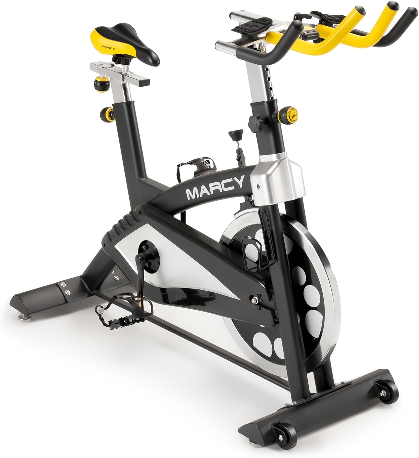 Marcy Club Revolution Bike Cycle Trainer for Cardio Exercise, Multiple Colors Available