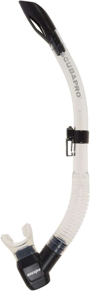 SCUBAPRO Escape Semi-Dry Snorkel, Clear