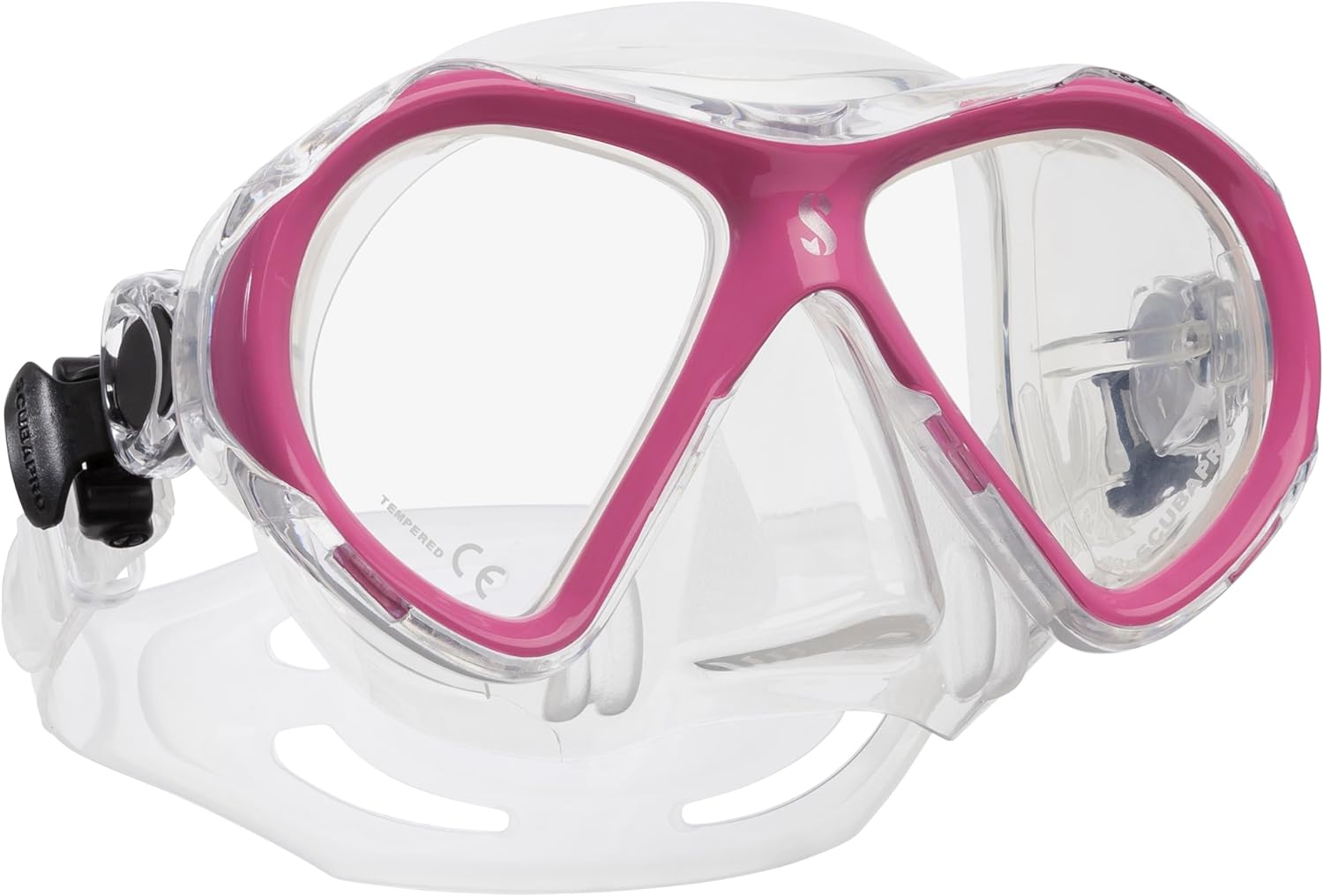 SCUBAPRO Spectra Mini Diving Mask with Mirrored Lens, Pink