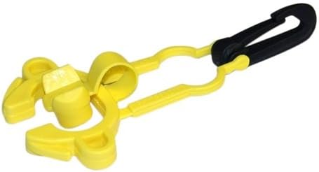 Scubapro Octopus Retainer & Plug w/clip - Yellow