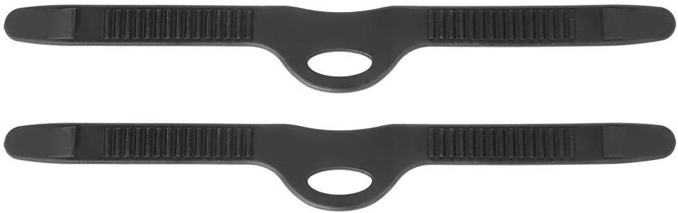 Rubber Fin Flippers Strap, Adjustable Universal Quick Release Buckles Accessories Underwater Scuba Diving/Snorkeling/Freediving/Swimming S M L(M)