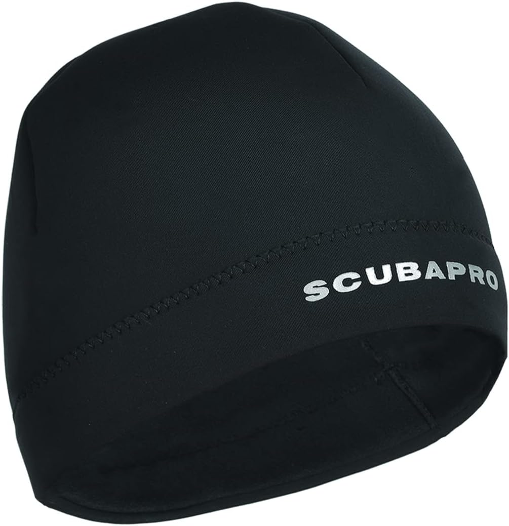 SCUBAPRO Neoprene Dive Beanie, Black, S/M