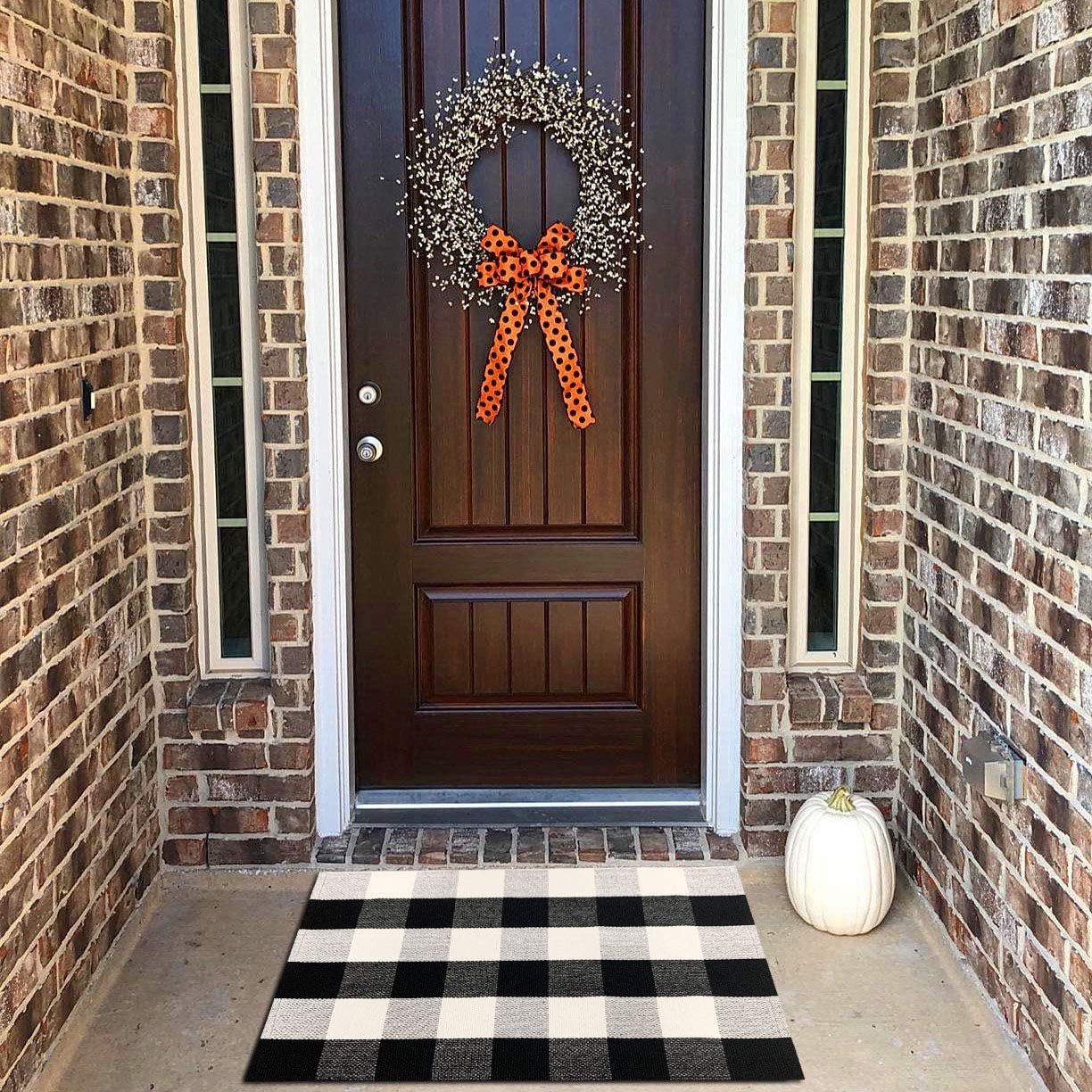 I love this rug. It looks great in the dining area under our table. Perfect size! The only thing I dislike about it is it slips if you do not have anything on top of it so either by a non slip carpet liner for underneath or make sure you are putting something heavy on top of it to keep it in place because it was a little dangerous walking over it without a non slip underneath it. Other than that .. I love it!