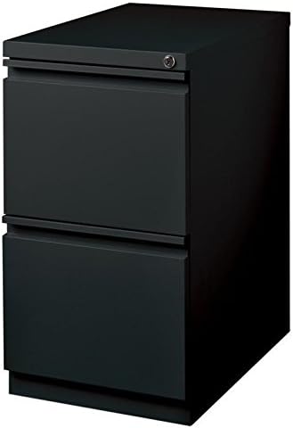 Home Square Value Pack (Set of 2) 2 Drawer Mobile File Cabinet File in Black