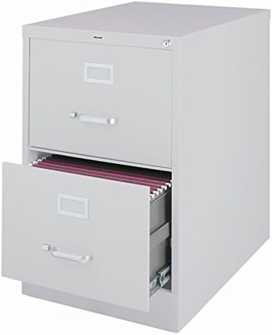 Home Square Value Pack (Set of 2) 2 Drawer Legal File Cabinet in Gray