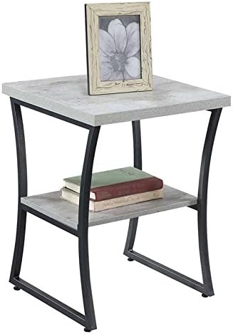 Home Square (Set of 2) End Table in Faux Birch