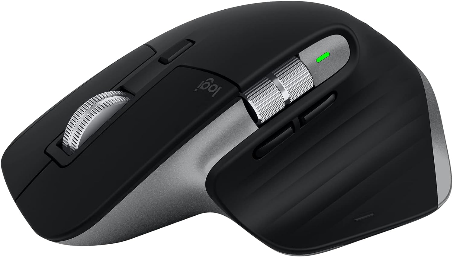 Logitech MX Master 3S for Mac Wireless Bluetooth Mouse, Ultra-Fast Scrolling, Ergo, 8K DPI, Quiet Clicks, Track on Glass, USB-C, Apple, iPad - Space Grey - With Free Adobe Creative Cloud Subscription