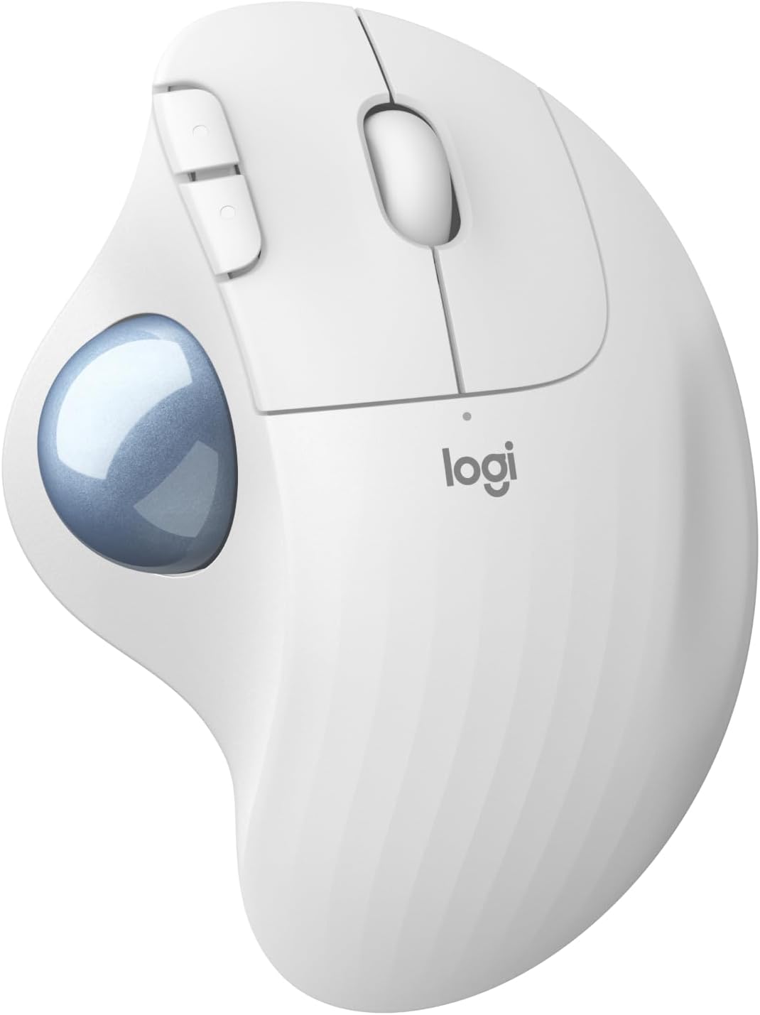 Logitech ERGO M575 Wireless Trackball Mouse - Easy thumb control, precision and smooth tracking, ergonomic comfort design, for Windows, PC and Mac with Bluetooth and USB capabilities - Off White