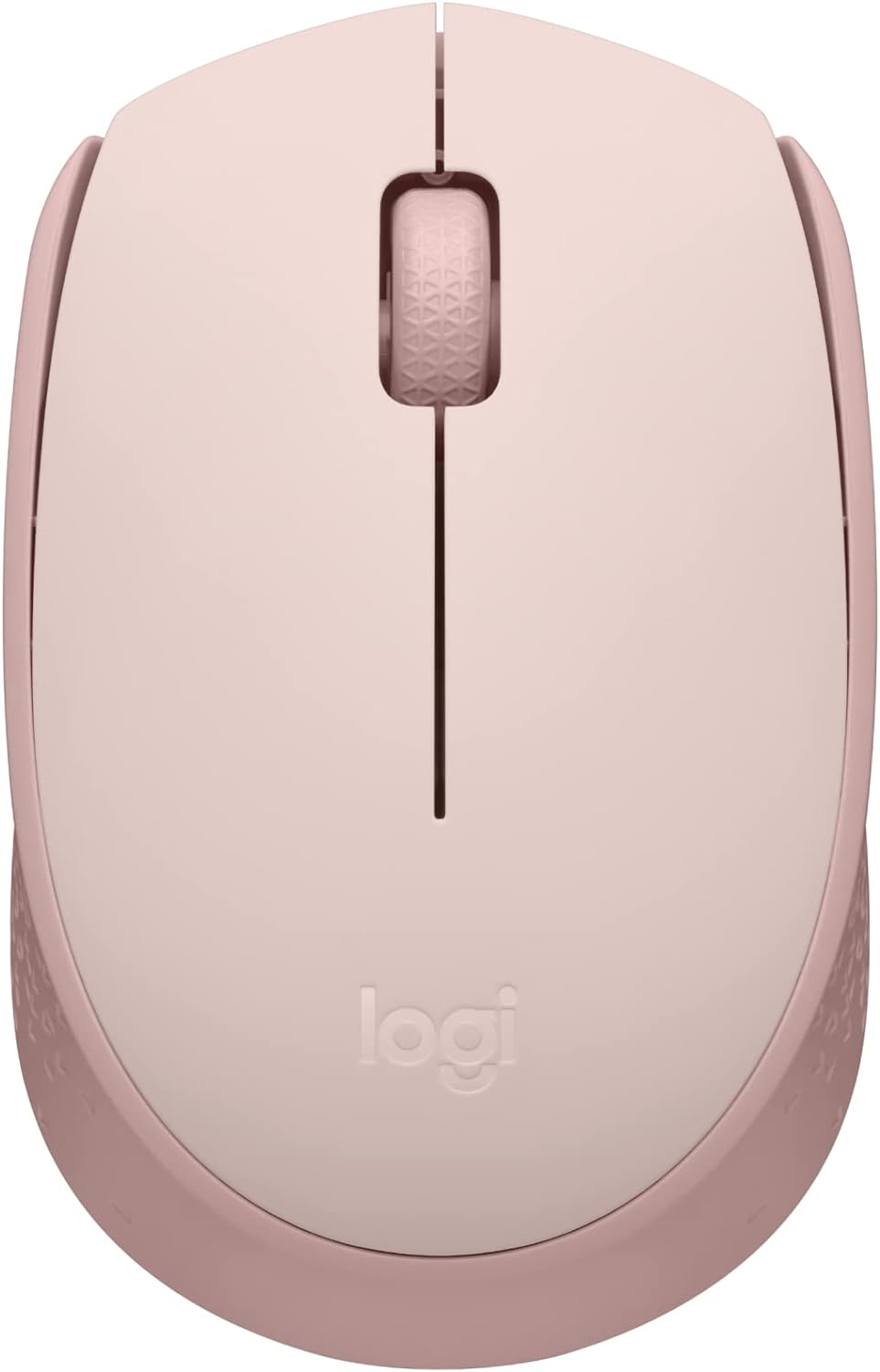 Logitech M170 Wireless Mouse for PC, Mac, Laptop, 2.4 GHz with USB Mini Receiver, Optical Tracking, 12-Months Battery Life, Ambidextrous - Rose