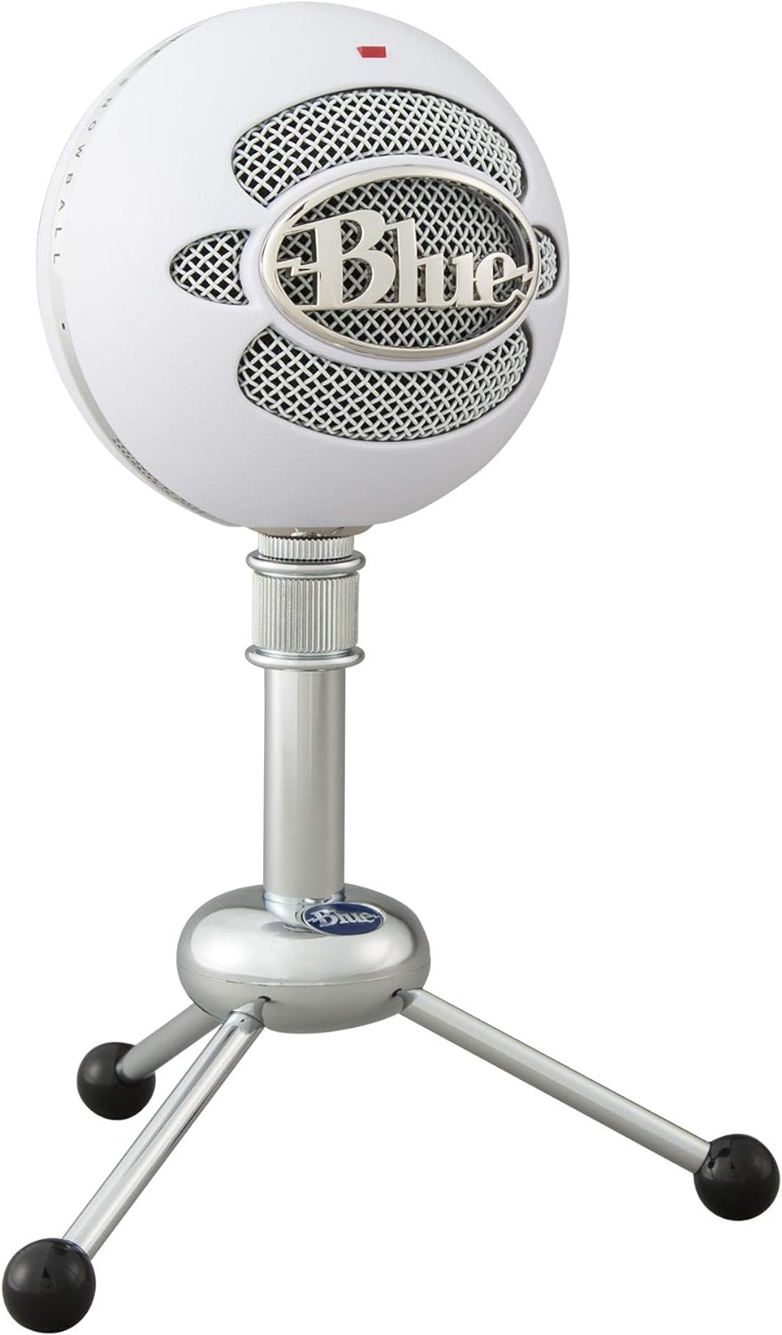 Logitech for Creators Blue Snowball iCE USB Microphone for Gaming, Streaming, Podcasting, Twitch, YouTube, Discord, Recording for PC and Mac, Plug & Play-Black