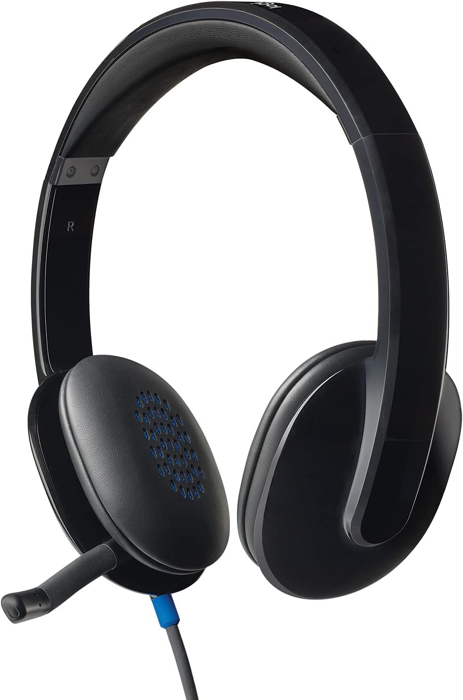 Logitech High-performance USB Headset H540 for Windows and Mac, Skype Certified, Black, 2.3