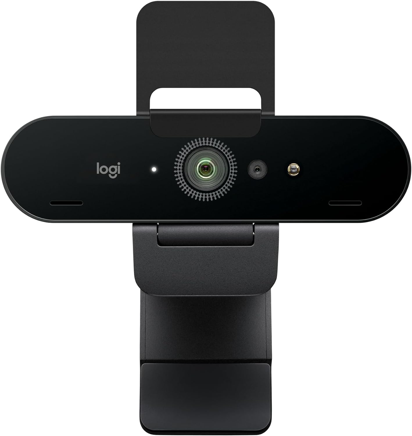 Logitech Brio 4K Webcam, Ultra 4K HD Video Calling, Noise-Canceling mic, HD Auto Light Correction, Wide Field of View, Works with Microsoft Teams, Zoom, Google Voice, PC/Mac/Laptop/MacBook/Tablet