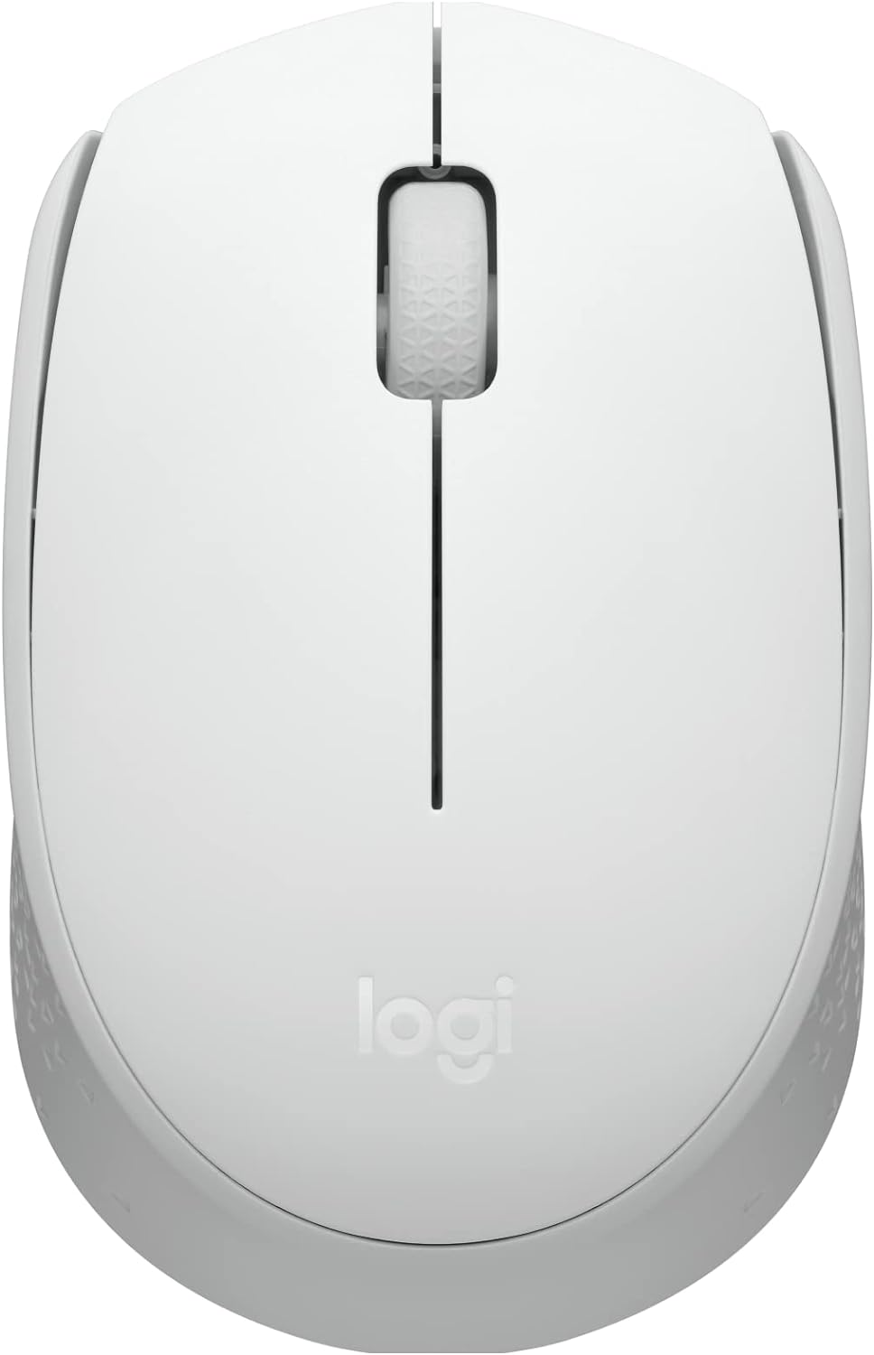 Logitech M170 Wireless Mouse for PC, Mac, Laptop, 2.4 GHz with USB Mini Receiver, Optical Tracking, 12-Months Battery Life, Ambidextrous - Off White