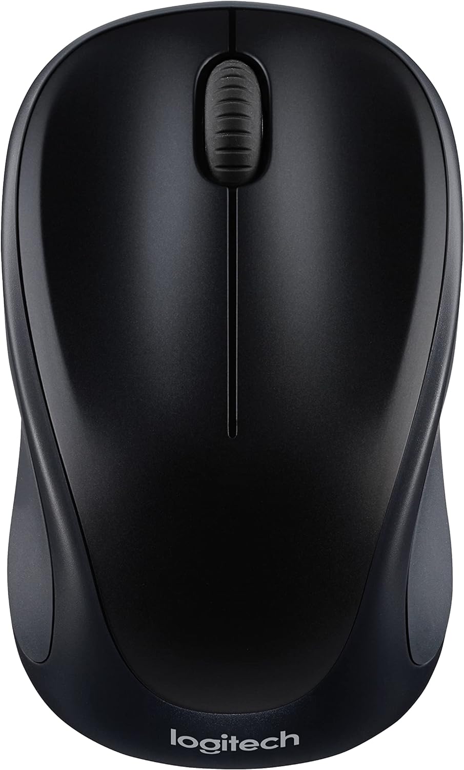 Logitech M317 Wireless Mouse, 2.4 GHz with USB Receiver, 1000 DPI Optical Tracking, 12 Month Battery, Compatible with PC, Mac, Laptop, Chromebook - Black