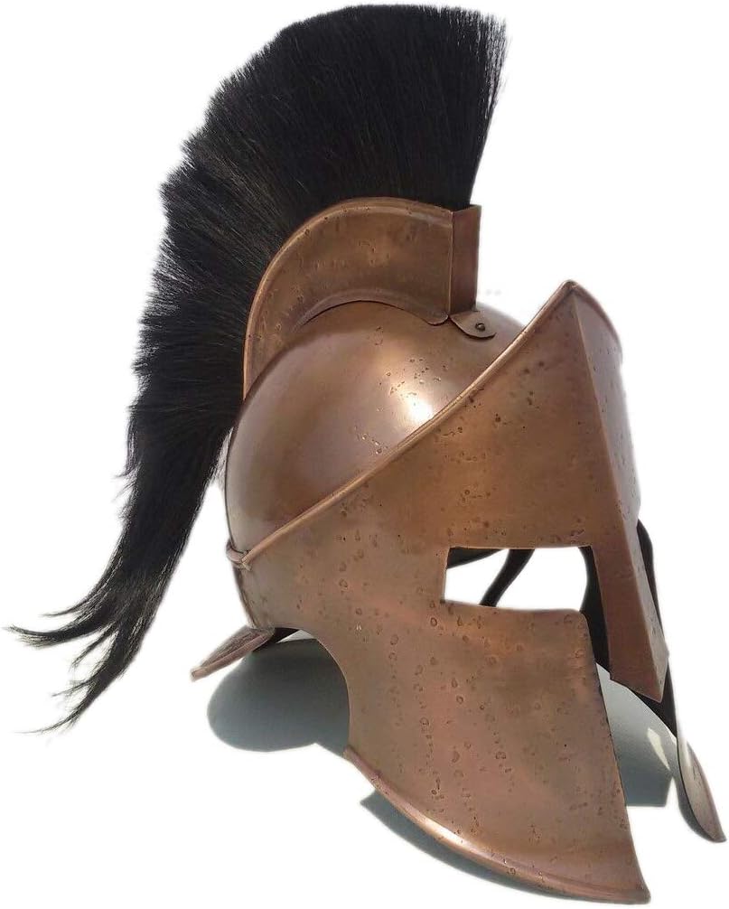 PORTHO 300 Movie Greek Spartan King Leonidas Medieval Armour Helmet Re-Enactment LARP Role Play Costume