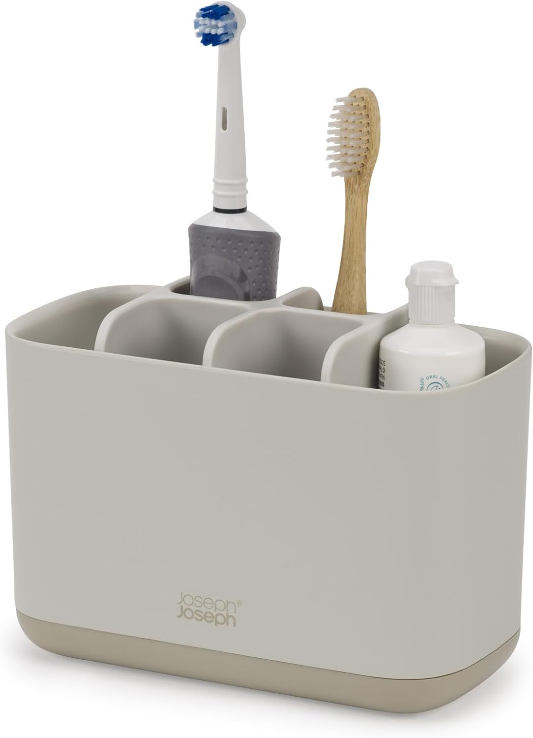 Joseph Joseph EasyStore Matte Finish Large Toothbrush Caddy Small