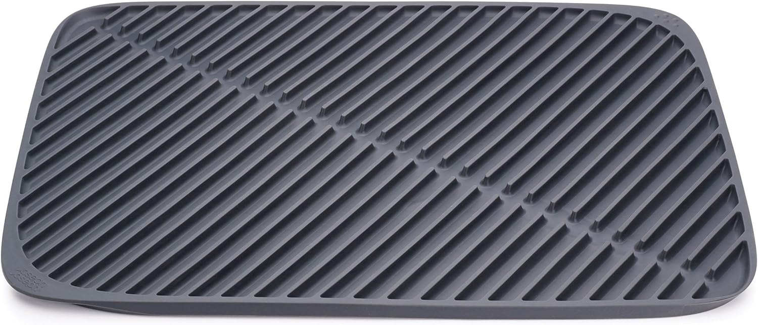 Joseph Joseph Flume Folding Draining Mat, Gray, Large