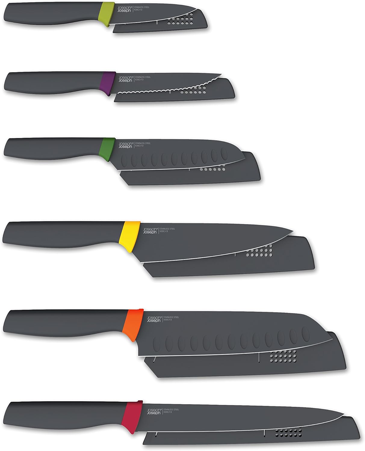 Joseph Joseph Elevate Knife Set - Multi-Colour, Old version