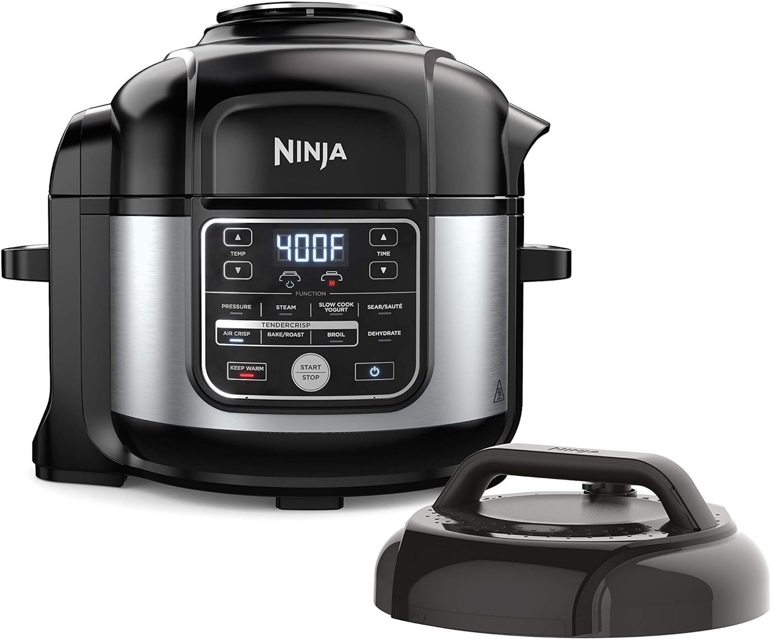 The Ninja FD401 Foodi is a true marvel of modern cooking. As a food enthusiast, I was eager to try out this 12-in-1 appliance that combines a pressure cooker, air fryer, and steaming function. And what can I say is that it exceeded all my expectations.The 8-quart capacity is a significant advantage. It' perfect for larger families or for cooking in bulk. The Ninja FD401 has saved me time in the kitchen, and now I can easily prepare large quantities of food.The versatility of this appliance is i