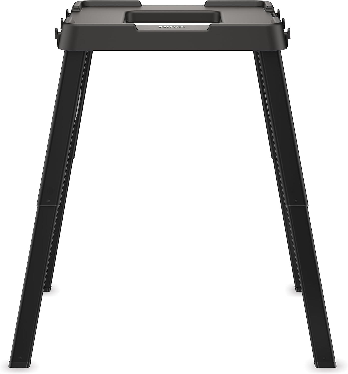 Ninja XSKUNSTAND Outdoor Stand, Woodfire Products, Adjustable Height, Utensil-Holder, Side Table-Compatible, Weather-Resistant, Black, 26