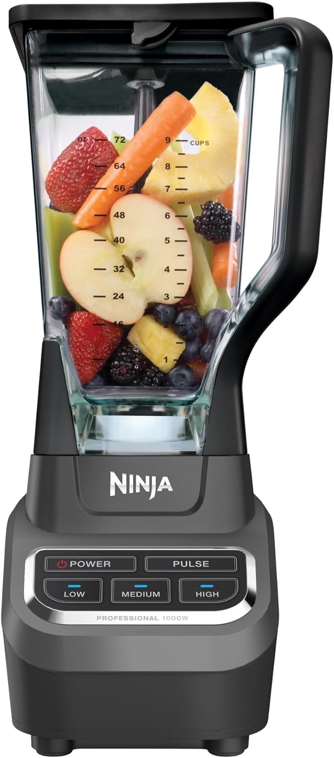 The Ninja Professional Blender has truly impressed me with its sleek design and incredible power. While the low setting is surprisingly strong, which could be a minor improvement, the overall performance is outstanding. I highly recommend this blender for its stylish look and the ability to tackle blending tasks with ease. A worthwhile addition to any kitchen. easy to clean, secure, noised has never been an issue