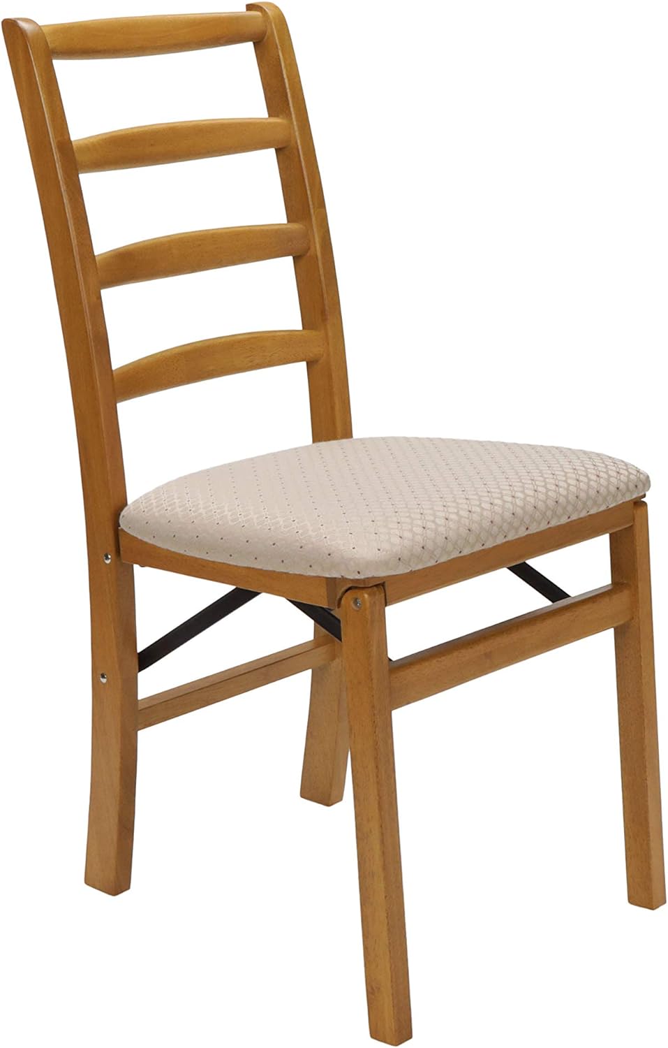 Stakmore Shaker Ladderback Folding Chair Finish, Set of 2, Oak