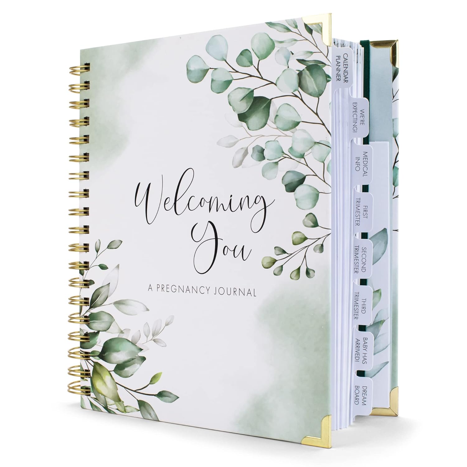 Beautiful Pregnancy Journal and Memory Book with Stickers and Keepsake Pocket - Lovely Must Have Gift for First Time Moms to Be - The Perfect Planner to Track Your Little Ones Life-Changing Journey