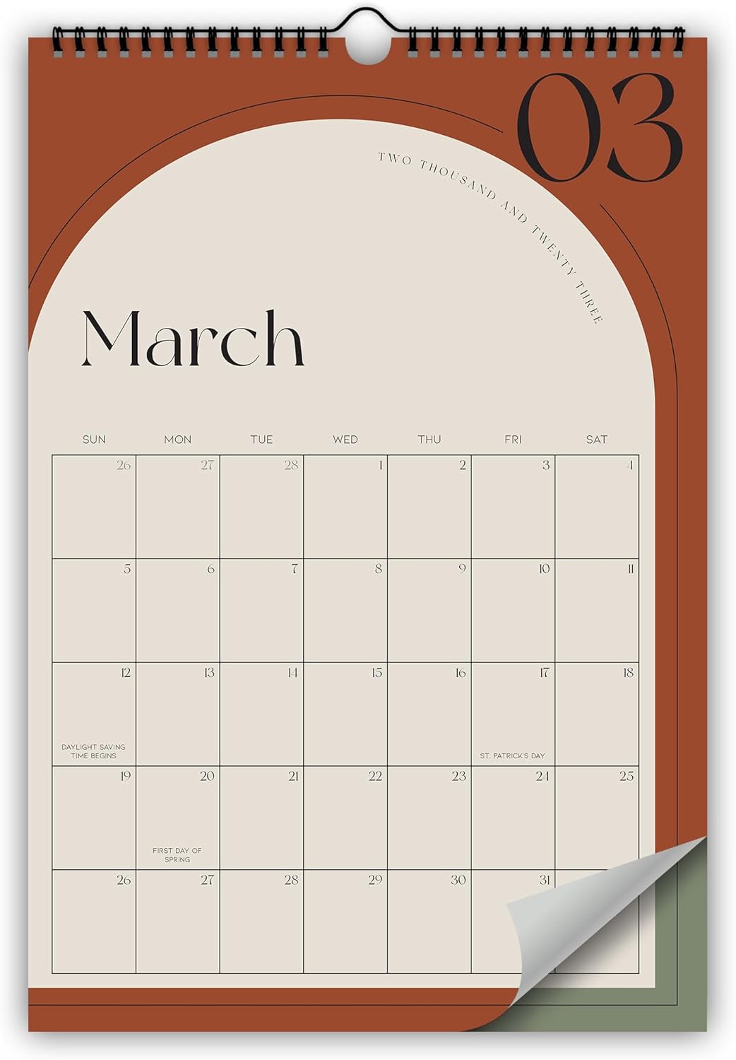 Aesthetic Minimalistic 2024 Wall Calendar - Runs from June 2023 Until December 2024 - The Perfect Monthly 2023-24 Calendar Planner for Easy Organizing