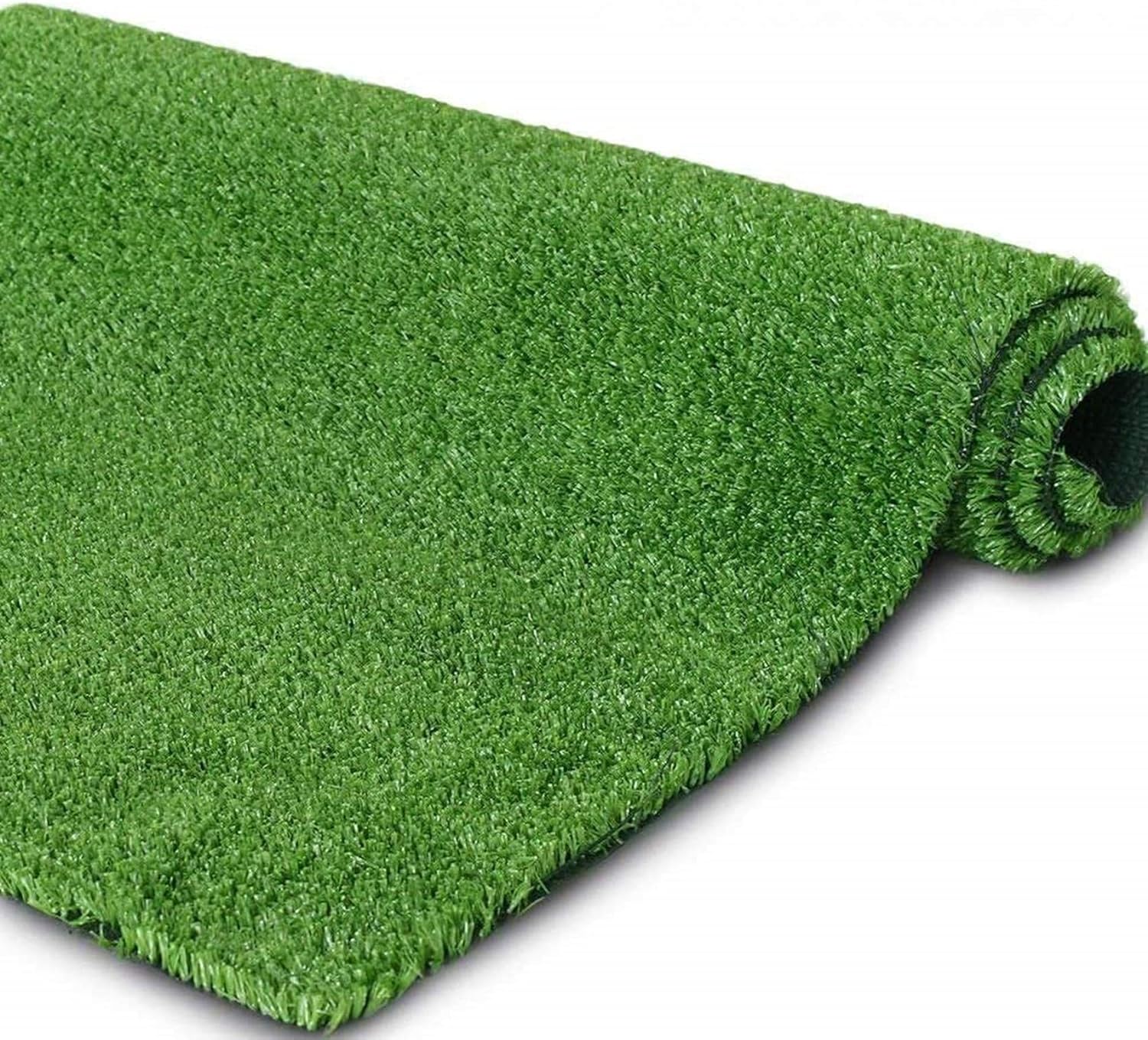 Artificial Grass Turf Lawn-5FTX8FT, 0.4 Indoor Outdoor Garden Lawn Landscape Synthetic Grass Mat Fake Grass Rug