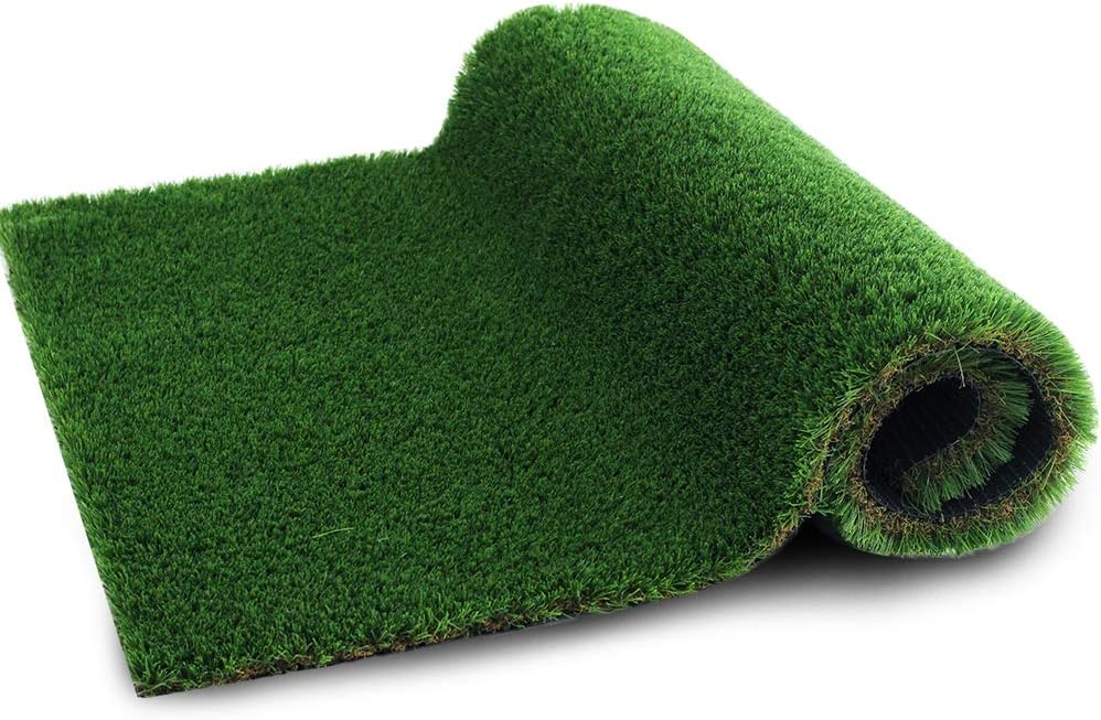 Artificial Grass Turf Lawn-4FTX6FT, 1.57 Indoor Outdoor Garden Lawn Landscape Synthetic Grass Mat Fake Grass Rug