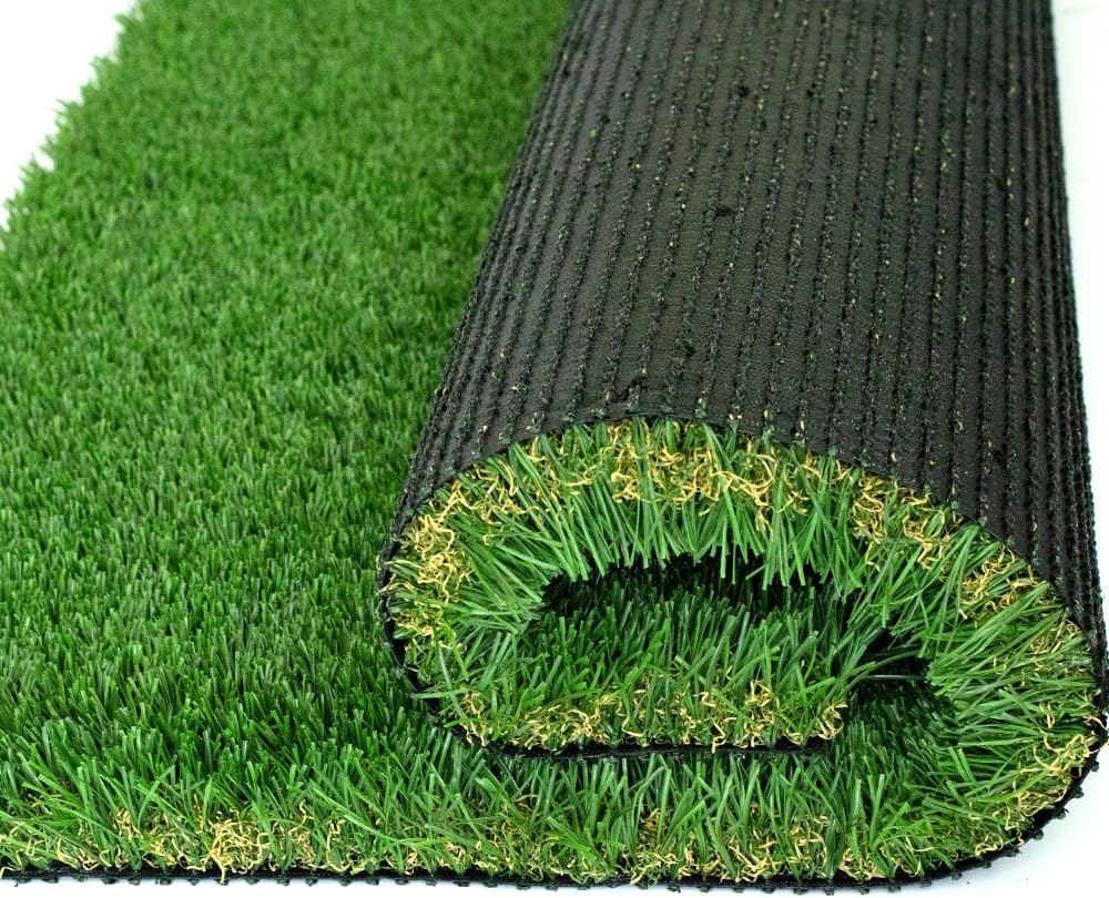 LITA 1.77 Inch Ultra Thick Artificial Grass Turf 2FTX17FT, Durable PU Backing Luxurious Synthetic Grass, Indoor/Outdoor Garden Landscape Patio Fake Faux Grass Rug Mat