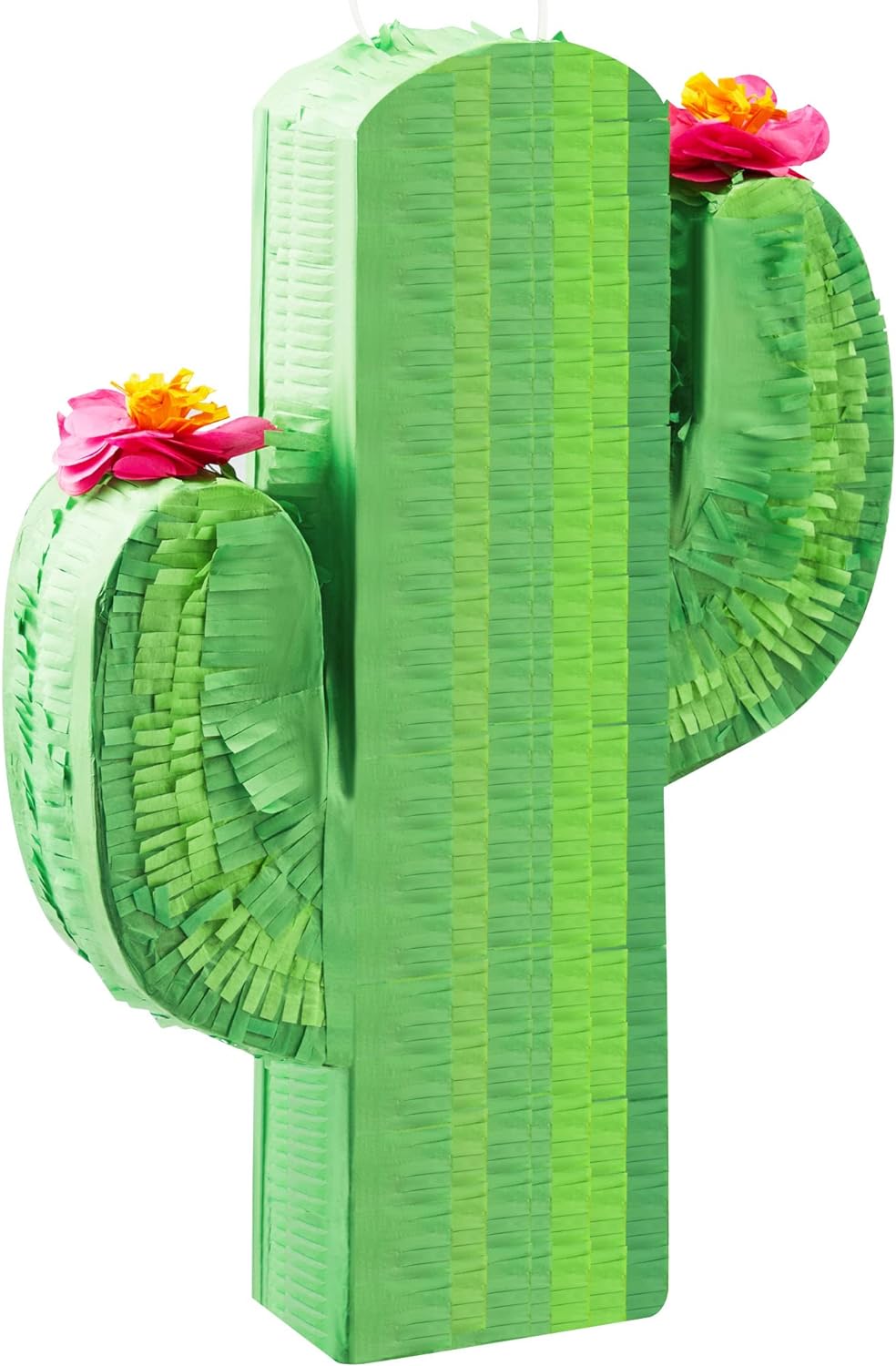 Cinco De Mayo Cactus Pinata for Kids Birthday Party, (16.75x11.25x3 in.) for Fun Fiesta Taco Party Supplies, Luau Event Photo Props, Mexican Theme Decoration, Carnivals Festivals, Taco Tuesday Event