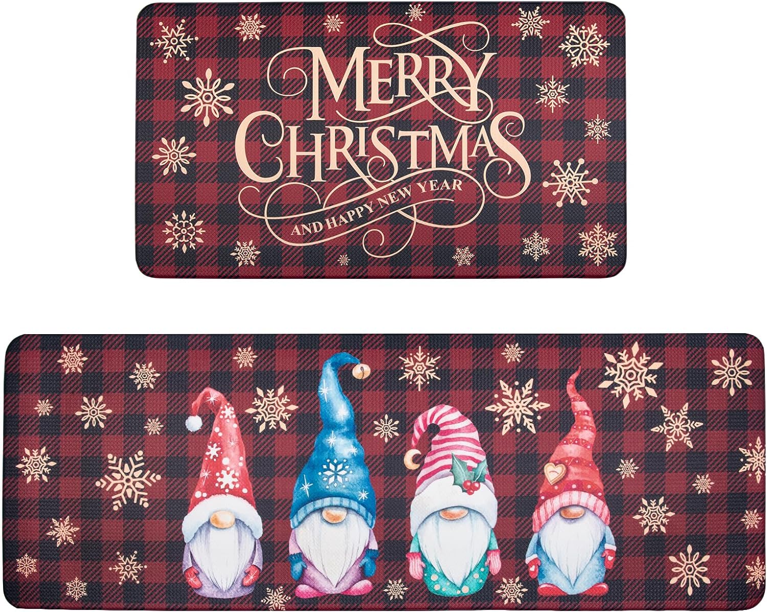 Great and cute little holiday mats! No complaints, easy to clean!