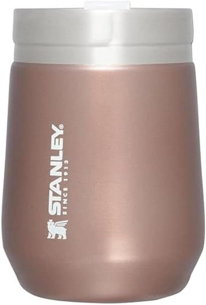 Stanley Everyday GO Wine Tumbler 10oz Rose Quartz Glow