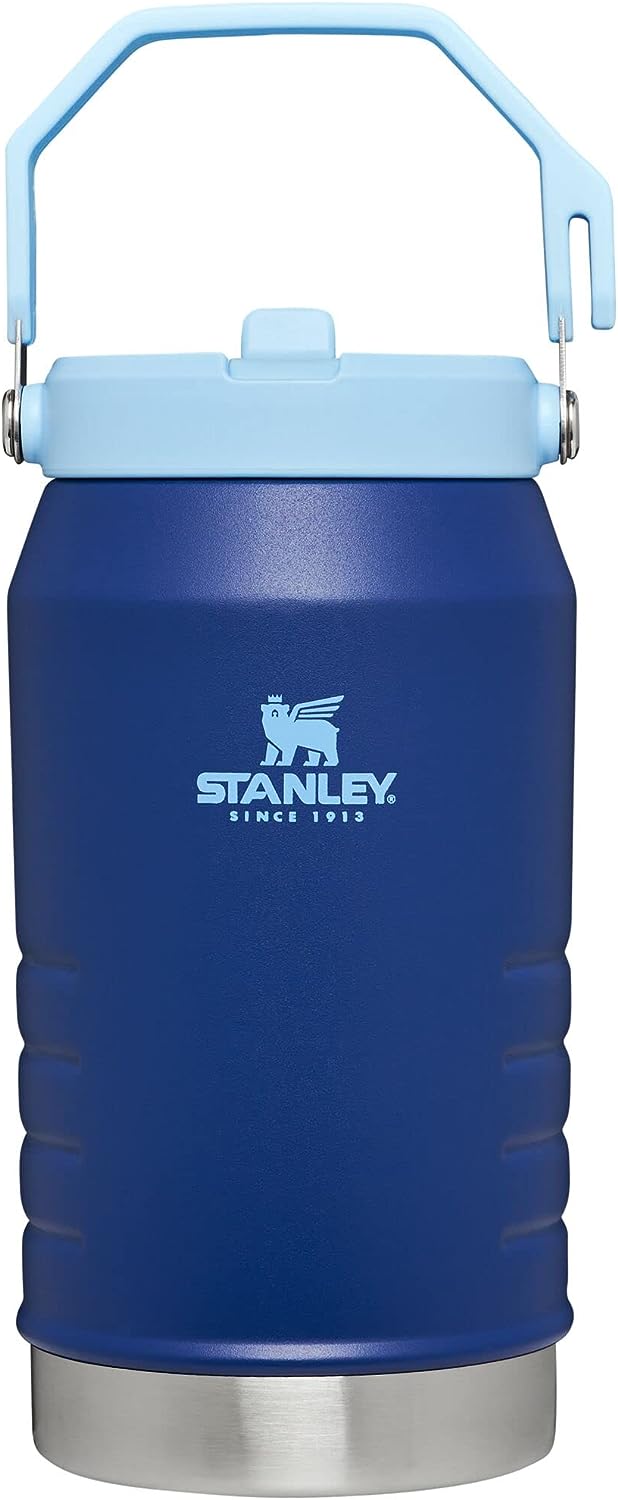 STANLEY IceFlow Stainless Steel Tumbler with Straw, Vacuum Insulated Water Bottle for Home, Office or Car, Reusable Cup with Straw Leakproof Flip