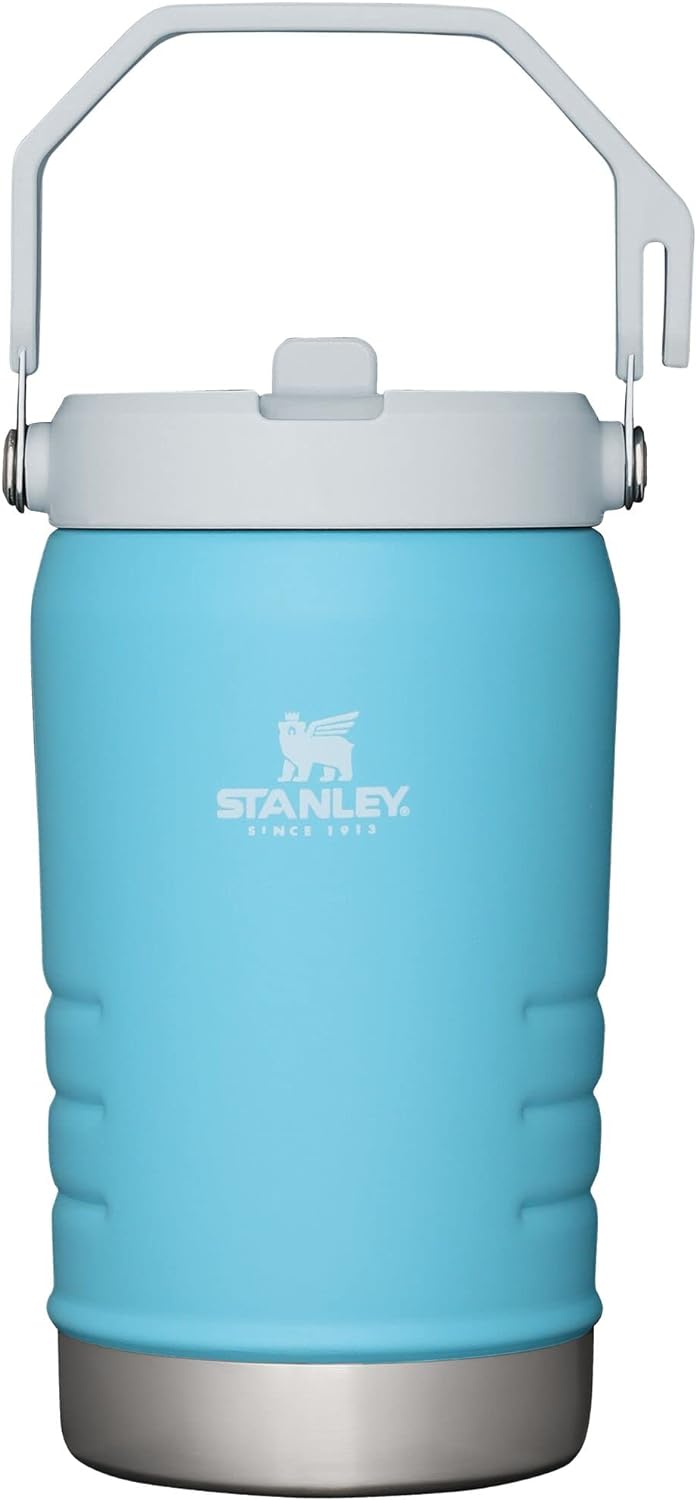 STANLEY IceFlow Stainless Steel Tumbler with Straw, Vacuum Insulated Water Bottle for Home, Office or Car, Reusable Cup with Straw Leakproof Flip