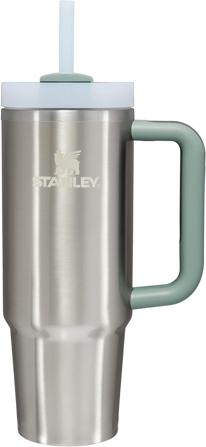 Stanley Quencher H2.0 FlowState Stainless Steel Vacuum Insulated Tumbler with Lid and Straw for Water, Iced Tea or Coffee