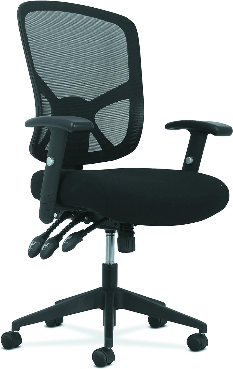 Sadie Customizable Ergonomic High-Back Mesh Task Chair with Arms and Lumbar Support - Ergonomic Computer/Office Chair (HVST121)