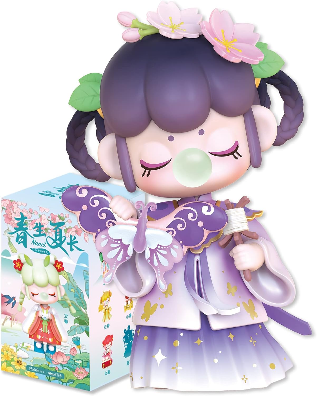 Rolife Nanci Blind Box-Meet Spring and Summer-Cute Action Figure-Kawaii Figures Blind Bags Creative Gift for Girls and Women