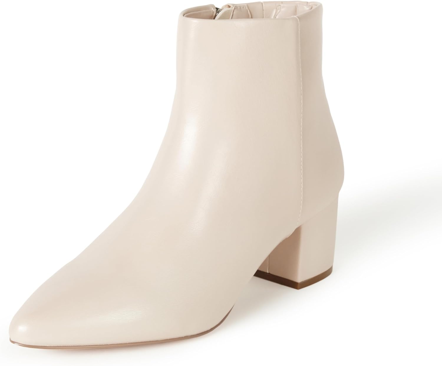 The Drop Women' Jessi Side-Zip Block Heel Ankle Boot